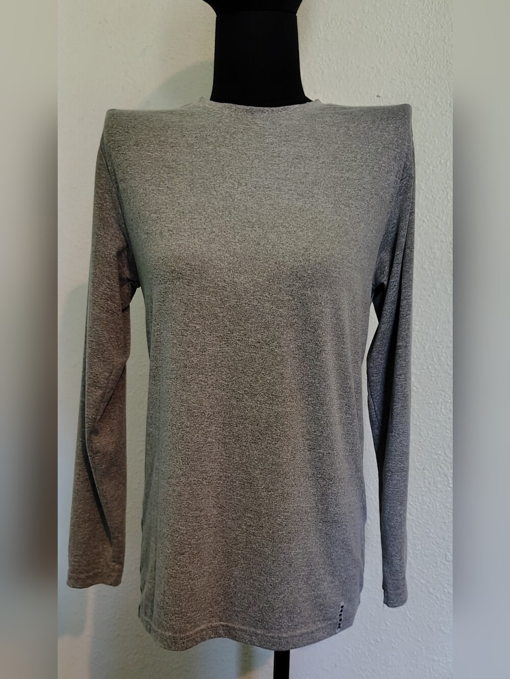 4-Pack Underscrub Mix Shirts Black Gray Navy White Solid & Stripes Women Small - Picture 8 of 15